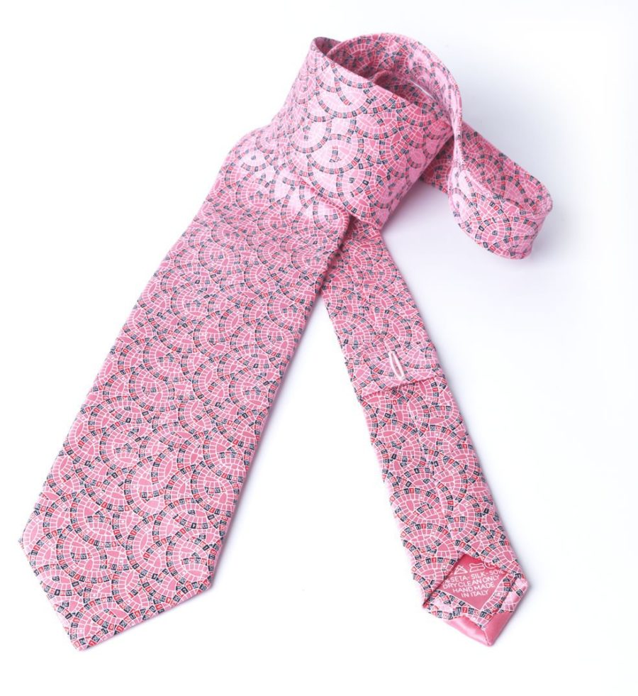 ROULETTE PINK TIE