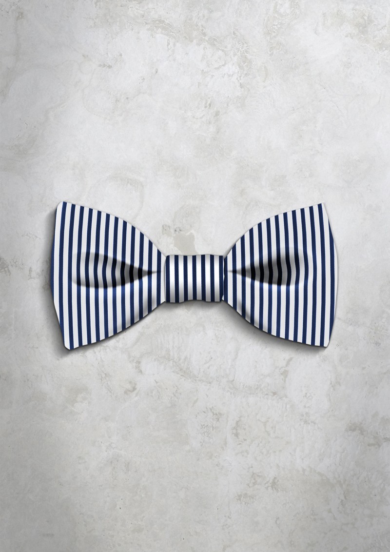 Stripes Bow tie 47812-1