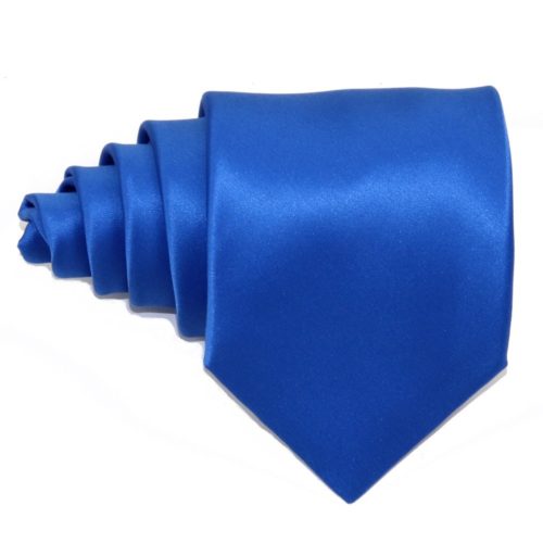 Tailored solid light blue silk tie 18006-5