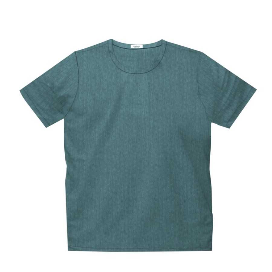 Short sleeve men’s cotton t-shirt light green 418078-04