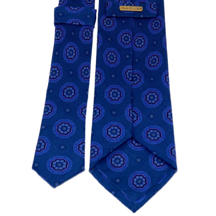Tailored cashmere tie, multicolor, paisley print 919703-01