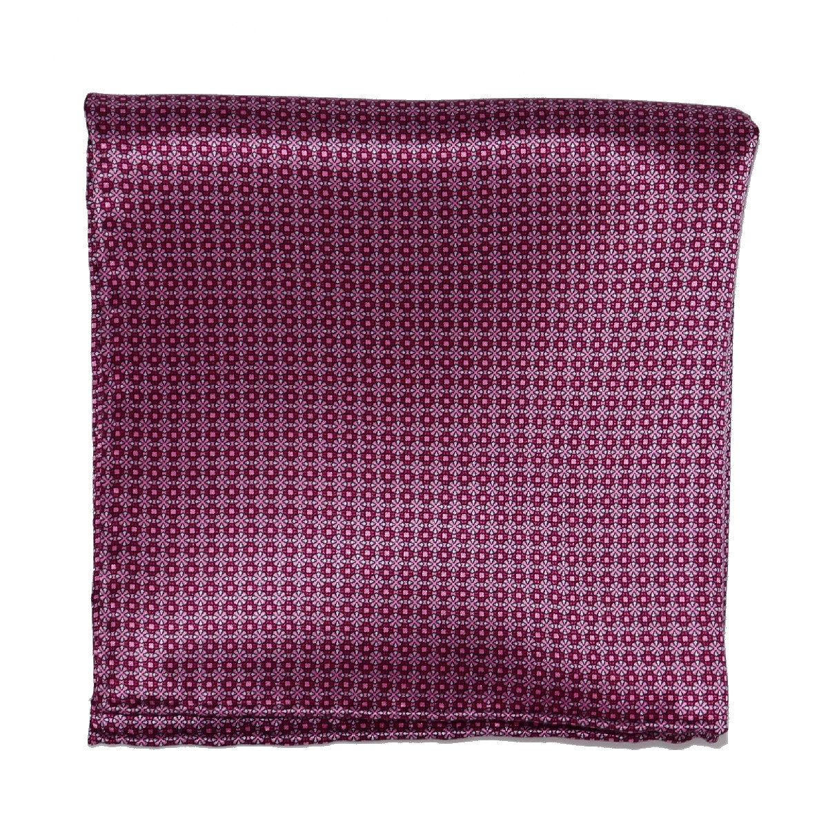 Elegant pocket square 100% silk, checks micropattern, handmade in Italy ...